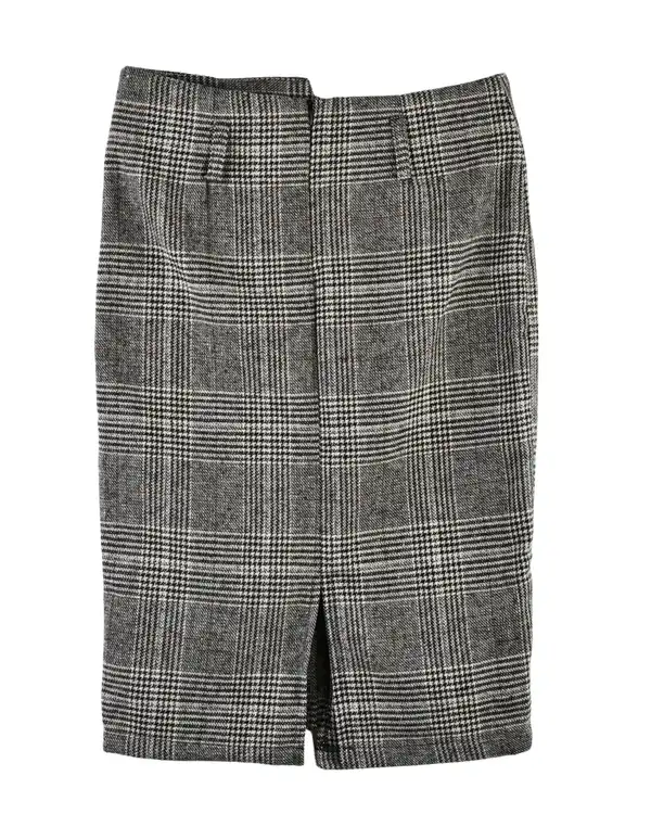 دامن زنانه پشمی کرم قهوه ای مجلسی اکسیژن Oxygen - تصویر 2